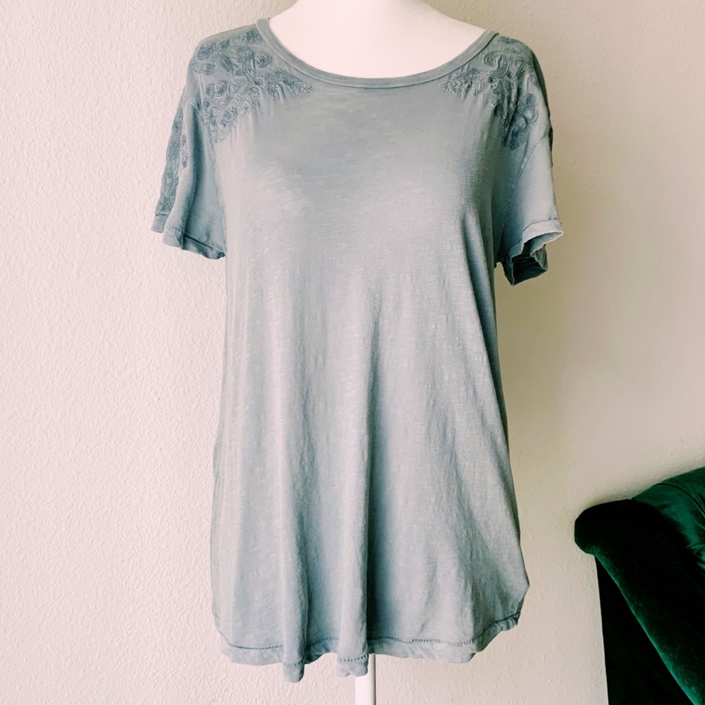 Lucky Brand Gray Top